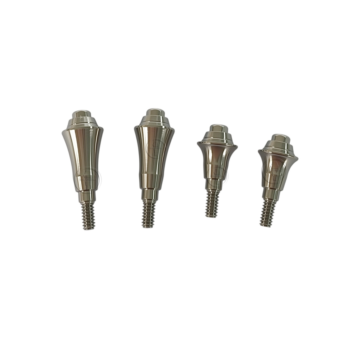 5 pcs Multi unit Straight abutment fit to Neodent GM platform D4.8 GH0.8-5.5mm