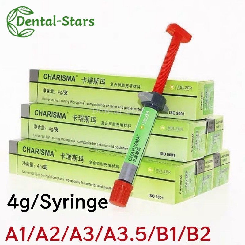 Charisma Dental Light Cure Composite Resin Tooth Restorative Filling Material A2