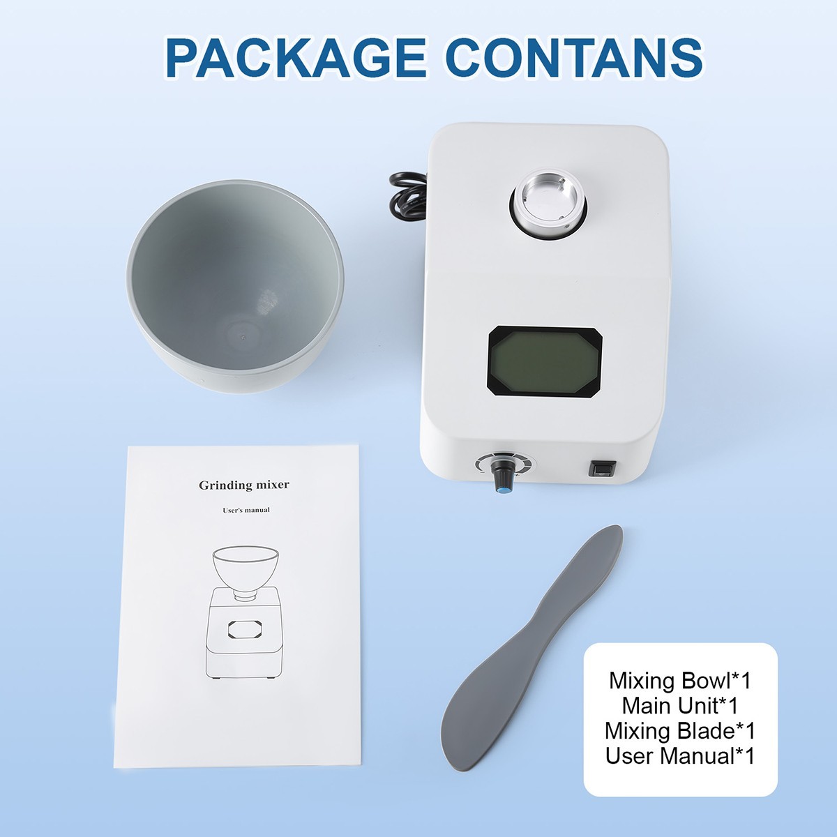 Dental Alginate Mixer Dental Impression Alginate Material Blender Automatic