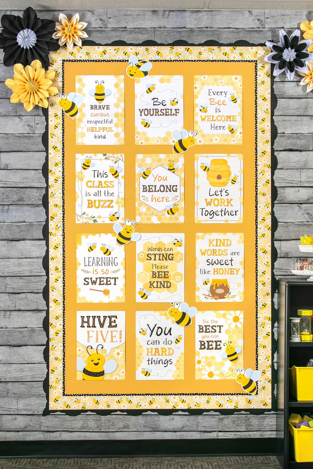 Teacher Created Resources Buzzing Bees Positive Sayings Educational Poster Pack