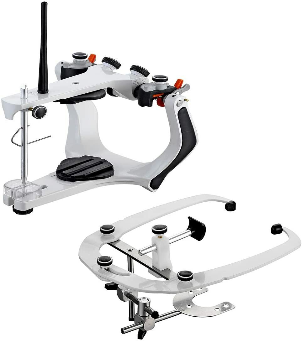 A7 PLUS Dental A+ Grade Semi-Adjustable Articulator & Face Bow & Aluminum Box