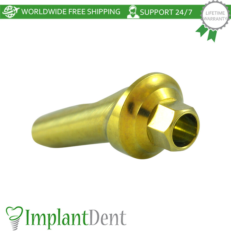 10x Dental Concave Anatomic Angulated Prosthetic 25° Int Hex 2.42mm Dentistry