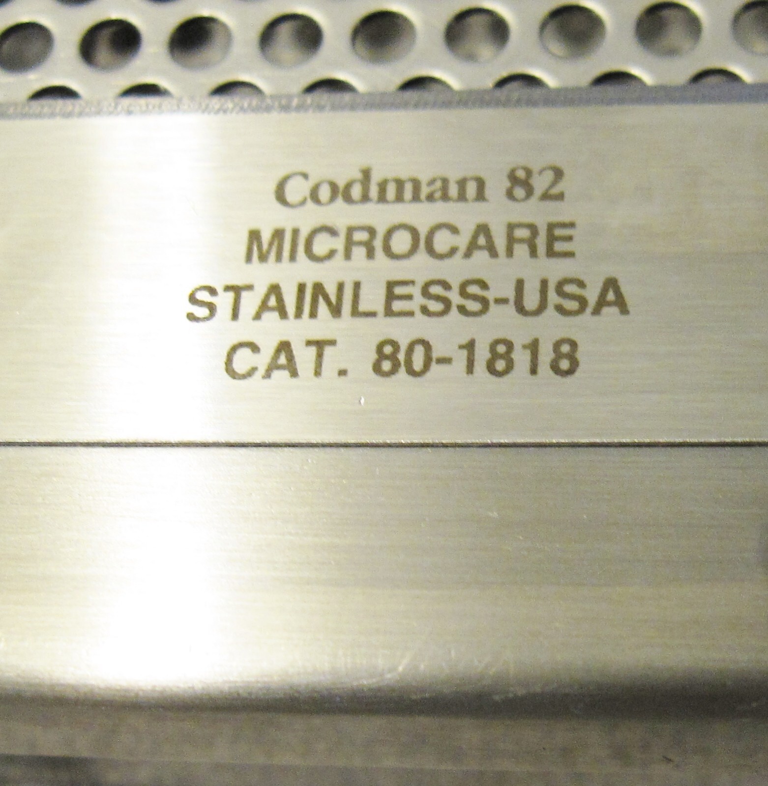 Symmetry Codman 82 Microcare Case w/Clip Compartment, 15″ x 10-5″ x 1-1/4″ NEW