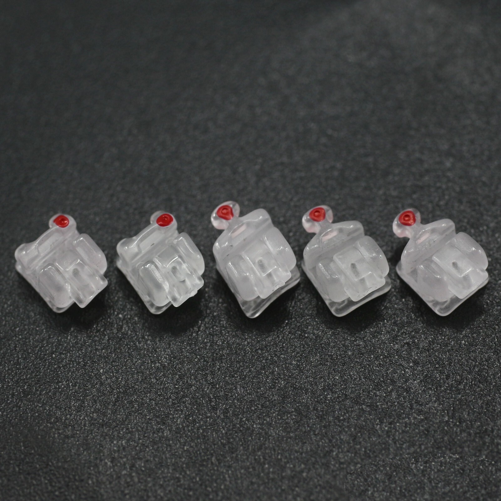 Orthodontic Self Ligating Brackets Damon Sapphire Clear Braces MBT Roth 022 5-5