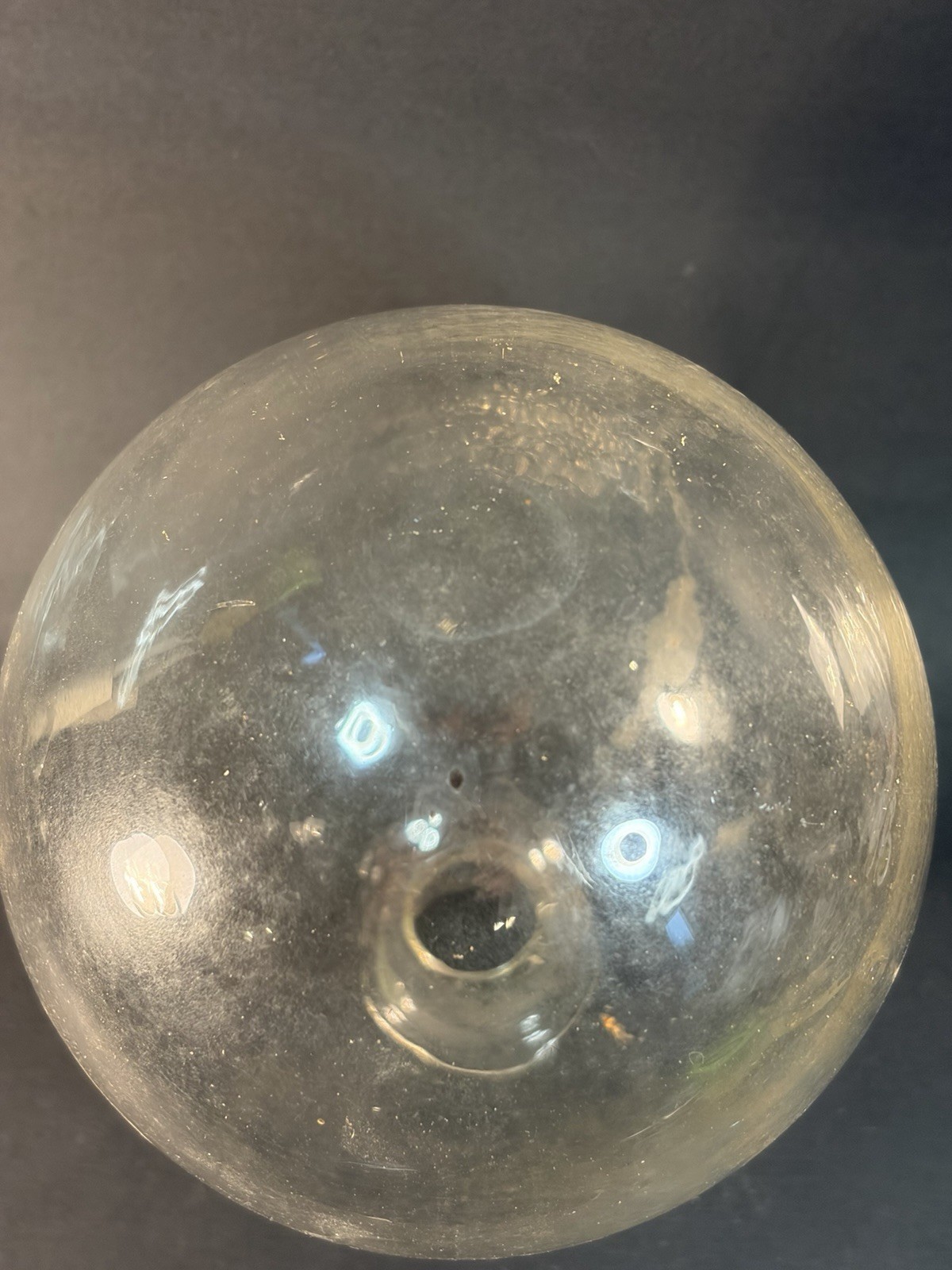 Pyrex Corning 6.5” Round Bottom Flask Silex 6