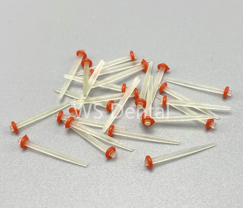 Dental Quartz Fiber Post Transparent Root Canal Pins Screw Post 1.2 1.4 1.6 1.8