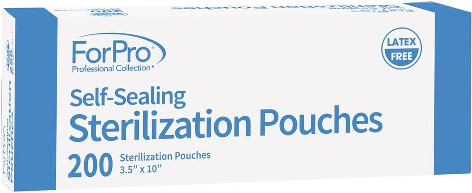 Self-Sealing Sterilization Pouches, Latex-Free
