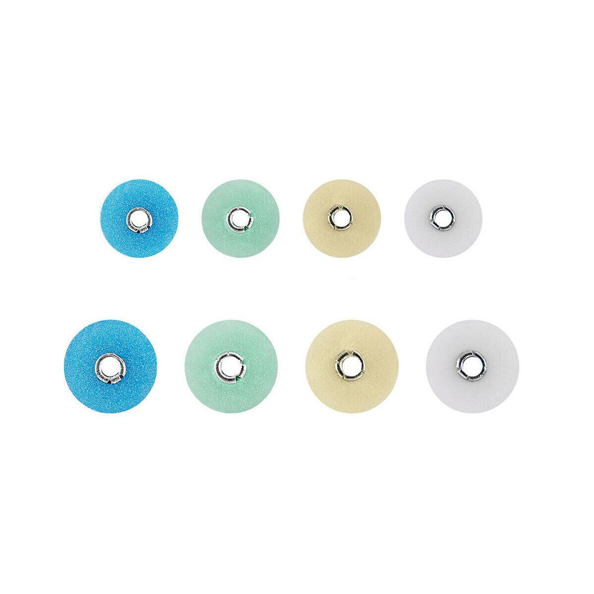 80pcs Dental SOFLEX Composite Finishing Polishing Discs 12/14mm