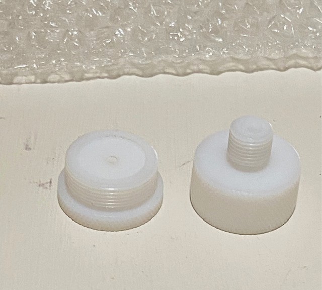 Teflon PTFE Reuable Filter Holder Threaded Suitable for Disk Screnn Filters
