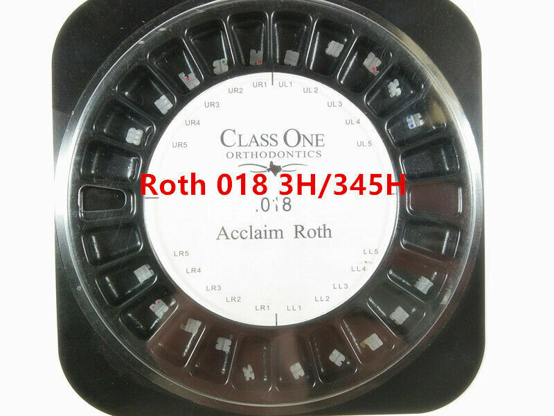 Dental Orthodontic Ceramic Bracket Mini Roth/MBT 022/018 3hook/345hook Class One