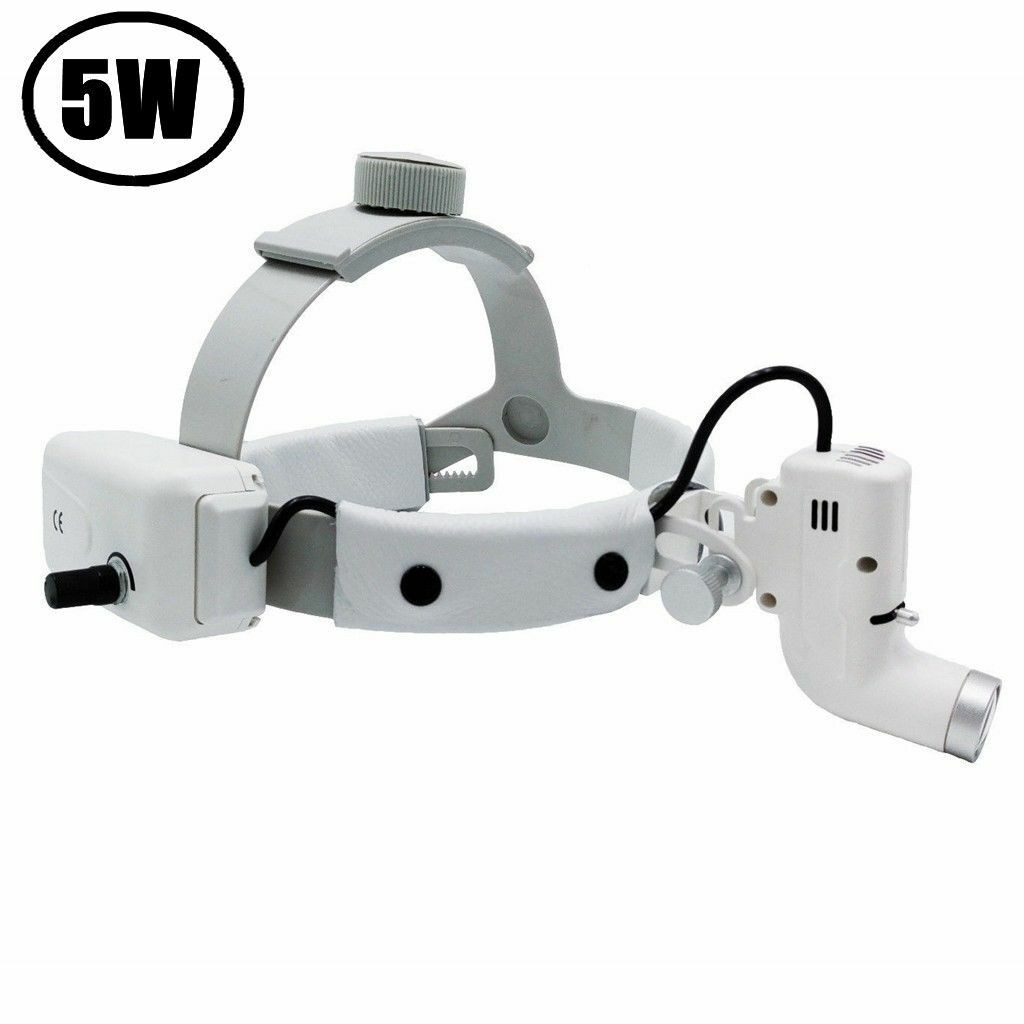 5W LED Dental Medical Headband Head Light Good Light Spot ENT Specific USA STOCK