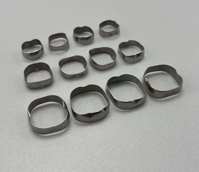 Dental Orthodontic 1st Plain Molar Bands #29-44+ Buccal Tubes Cleats Roth 022