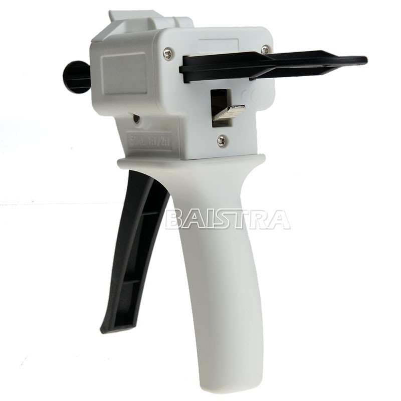 Dispenser Gun Dental Impression Cartridge Dispenser Delivery Gun 1:1/2:1 50ML