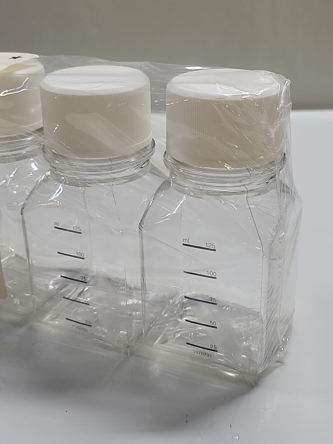 Nalgene Thermo Scientific Square 125mL Media Bottle PETG 3025-42 PACK OF 5