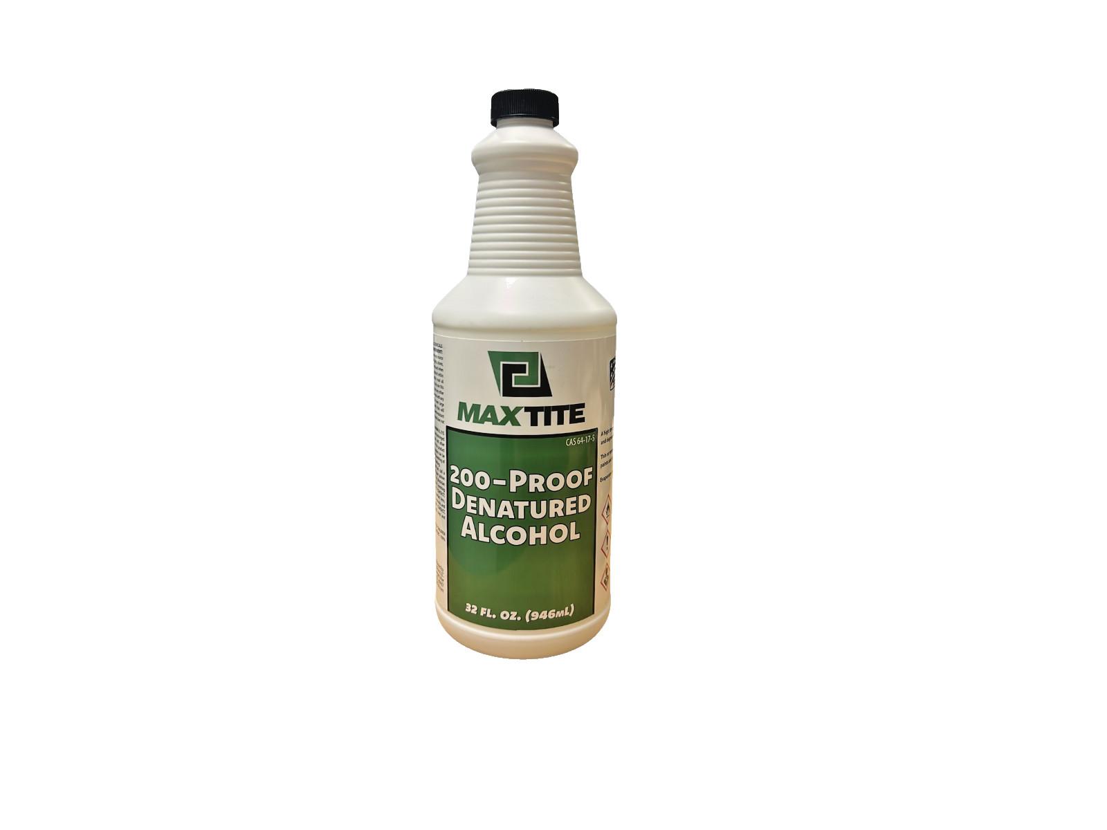 200- Proof Denatured Alcohol – Solvent, Thinner, Cleaner – 32 oz