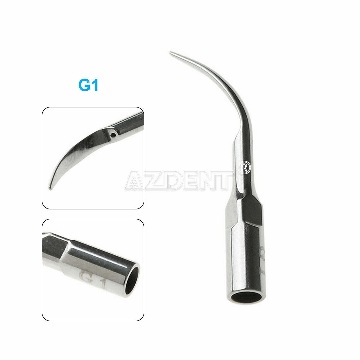 5pcs Dental 38 Type Ultrasonic Scaler Tip Scaling Periodontics Endo Fit EMS