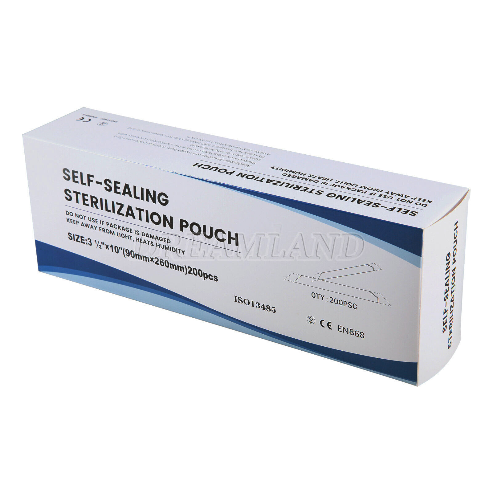 Self Sterilization Pouches Pouch Autoclave, Sterilizer Bags Dental Tattoo Nail
