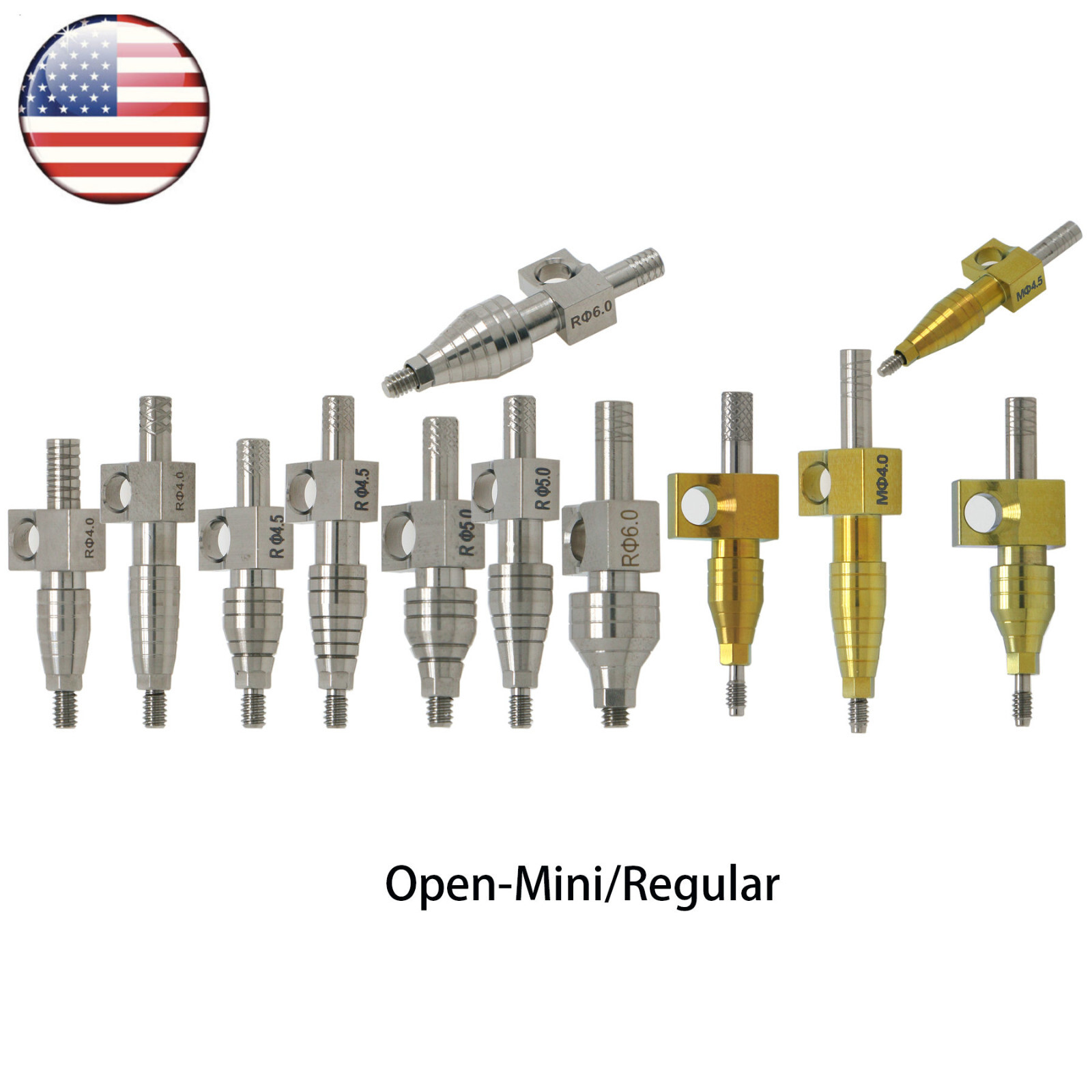 Dental Transfer Impression Coping Open Tray Fit Osstem Hiossen ET NH/SA Implant