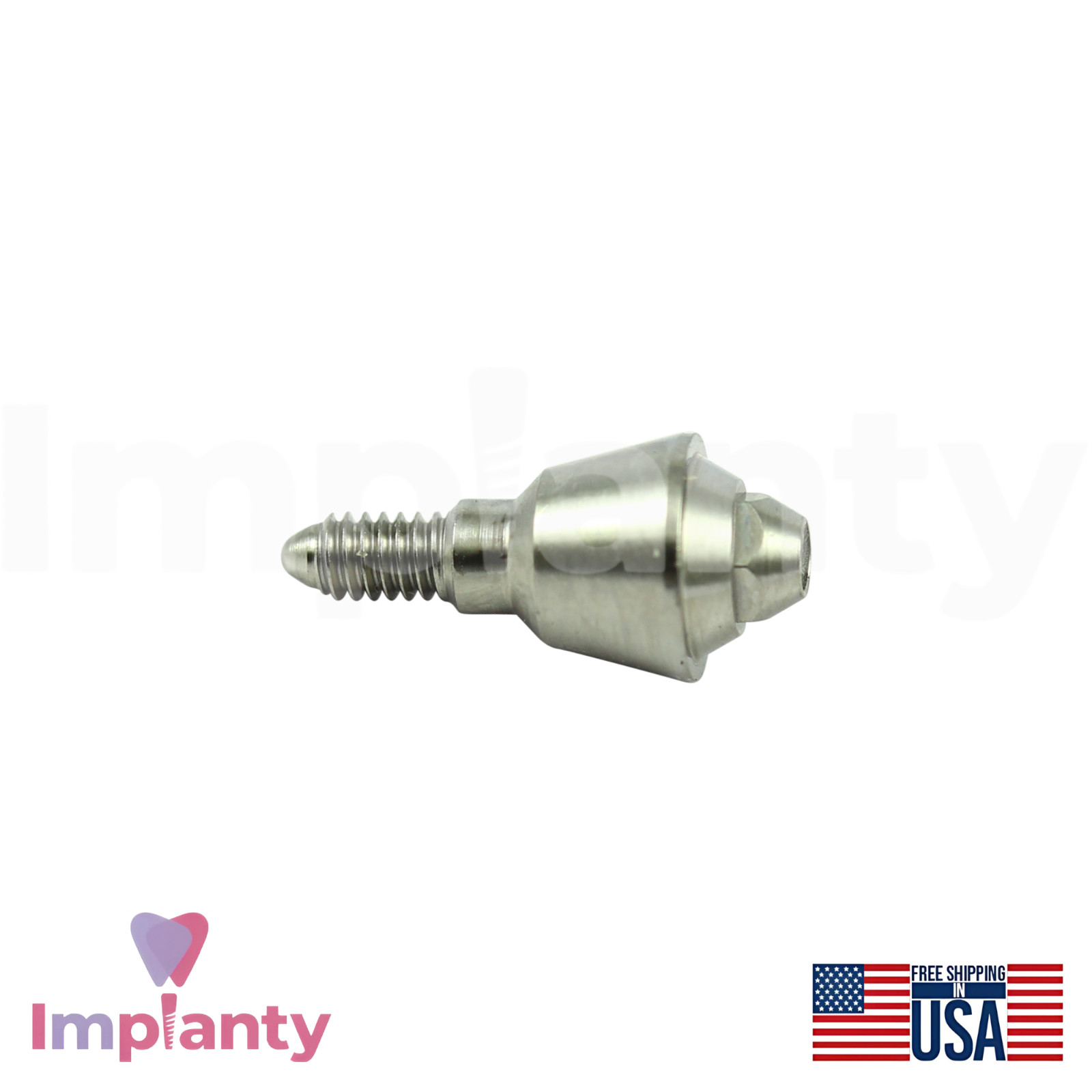 5x AB Dental Compatible Multi Unit Straight Ø4.9mm Prosthetic P64 SP Int Hex