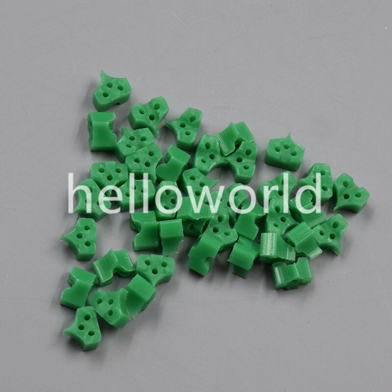 40x Dental Silicon Rubber Matrice Triangle Contoured Elastic Add On Wedges New