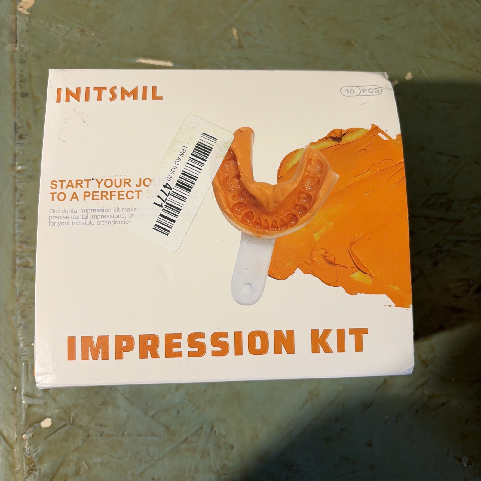 Initsmil Impression Kit 10 Pcs. Start Your Journey To A Perfect Smile