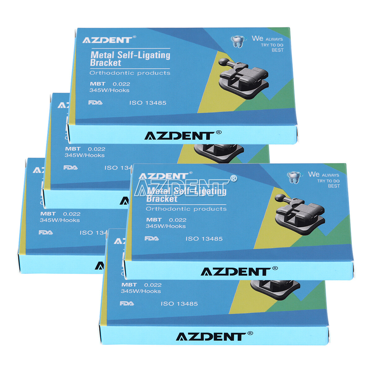 Dental Ortho Self-Ligating Brackets Braces /Heat Thermal Activated Arch Wire