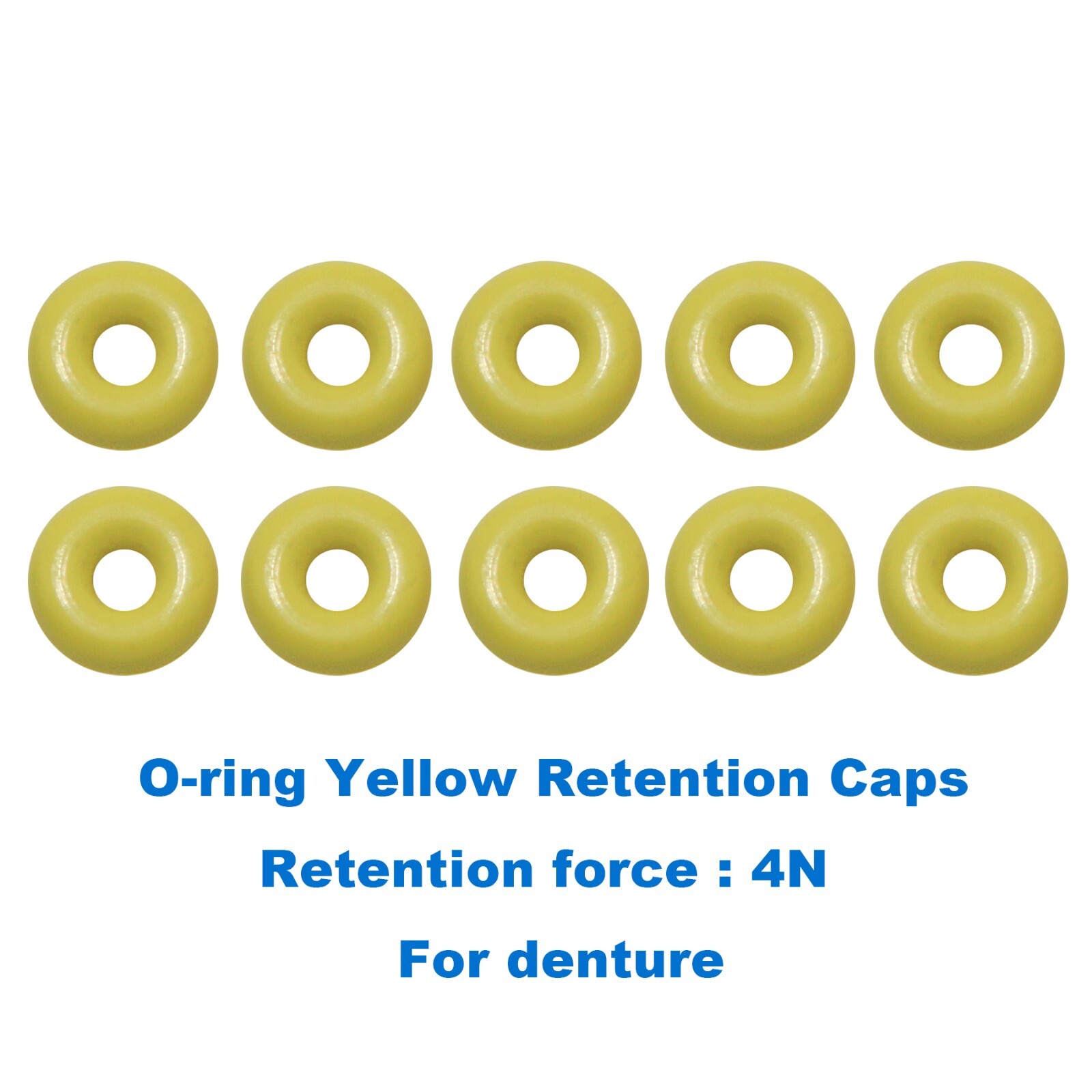 Dental O-Ring Kit & Metal Housing fits Hiossen Osstem Ball Attachment Abutment
