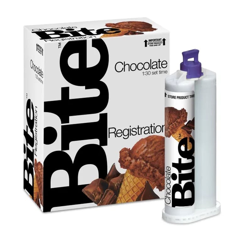 Denmat SPD1186 Chocolate Bite Registration Material Regular Set 2/Pk 48mL
