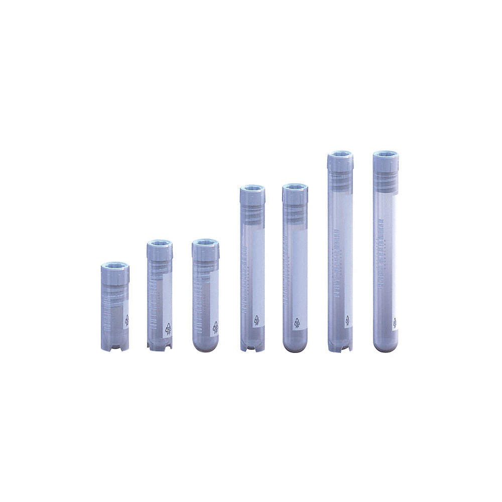 ARGOS TECHNOLOGIES Cryogenic Vial,2 mL,12.5 mm Dia,PK50 48WF72
