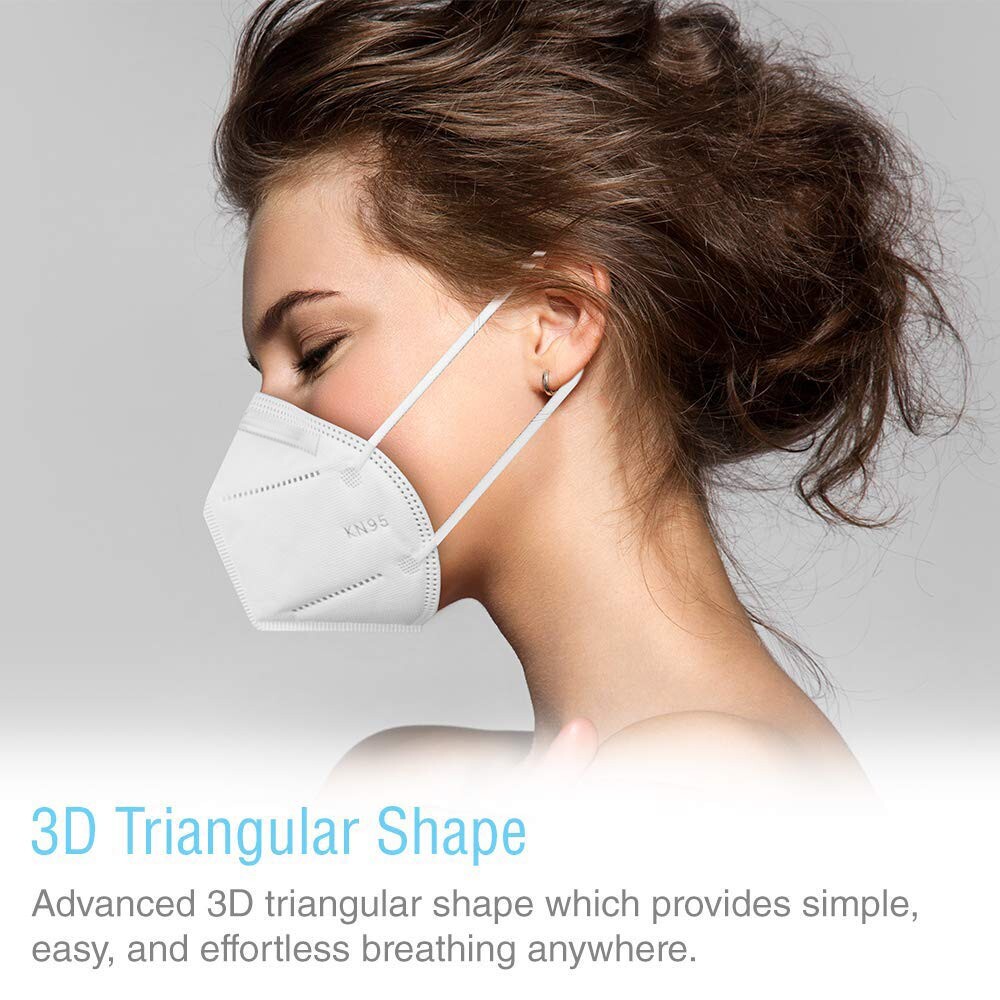 SUNCOO Protective KN95 Face Mask 720 PCs, Whole Carton Cup Dust Mask Protection