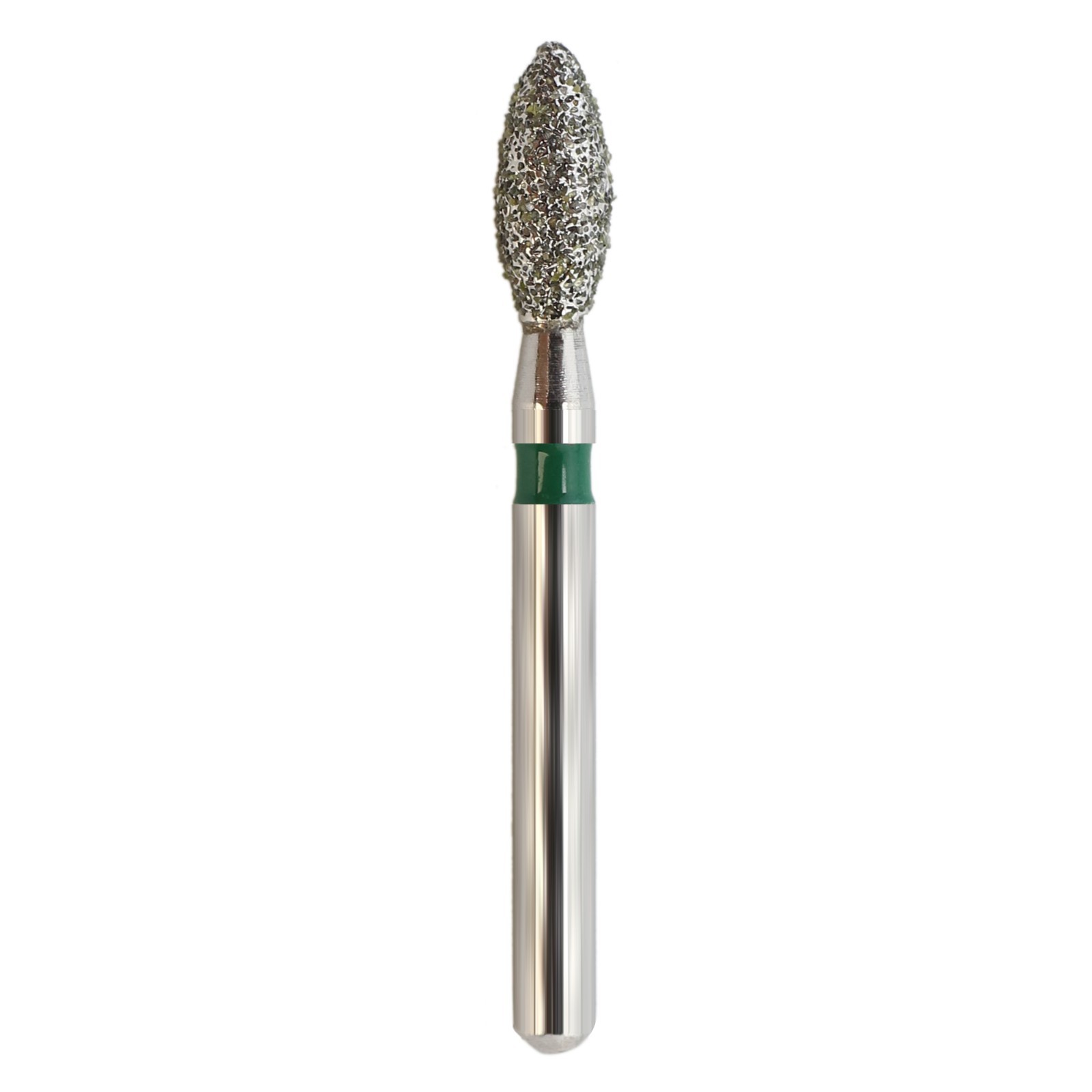 Dental Football Diamond Burs Friction Grip 368/023C Coarse Grit Green Multi-Use