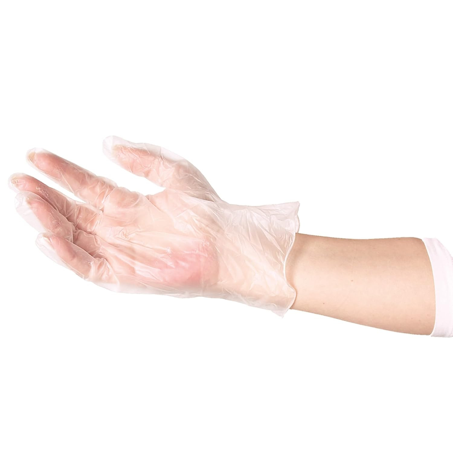 Forpro Disposable Vinyl Gloves, Clear, Industrial Grade, Powder-Free, Latex-Free