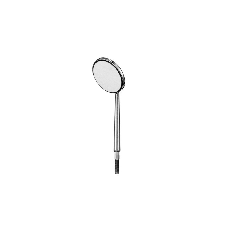 FRONT SURFACE SINGLE SIDE CONE SOCKET MOUTH MIRROR 22mmDIA 1/PK HU-FRIEDY (x15)