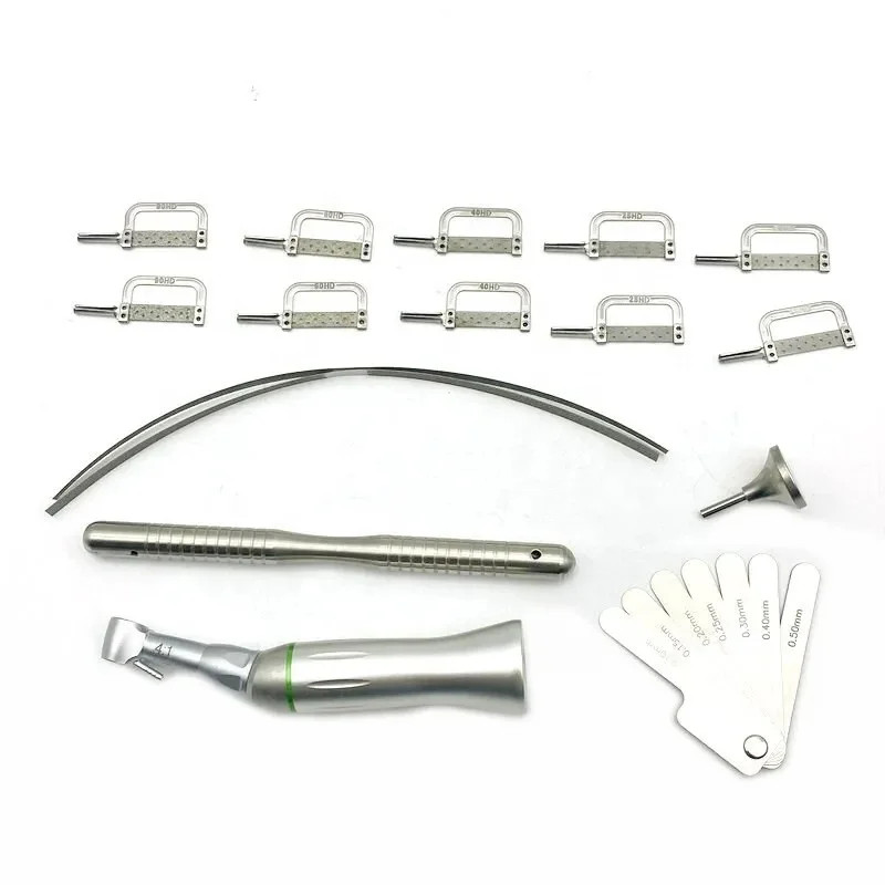 Interproximal Grinding Saw System Kit 4:1 Contra Angle IPR Hand Use Orthodontic