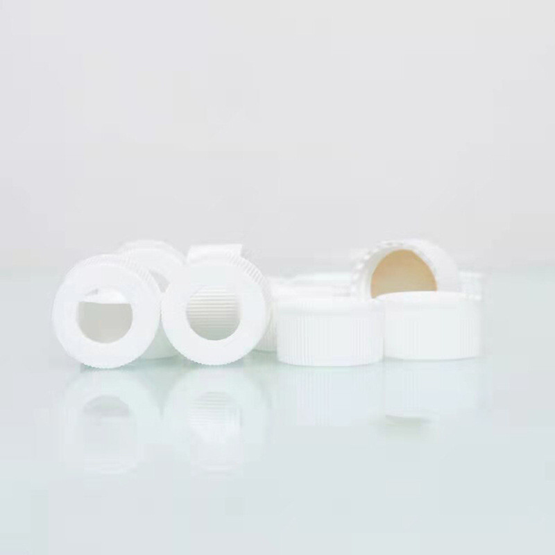 22mm Crimp Cap 24 Thread for 15-30mL Headspace Sample Vials, GC/MS HPLC 100/pack