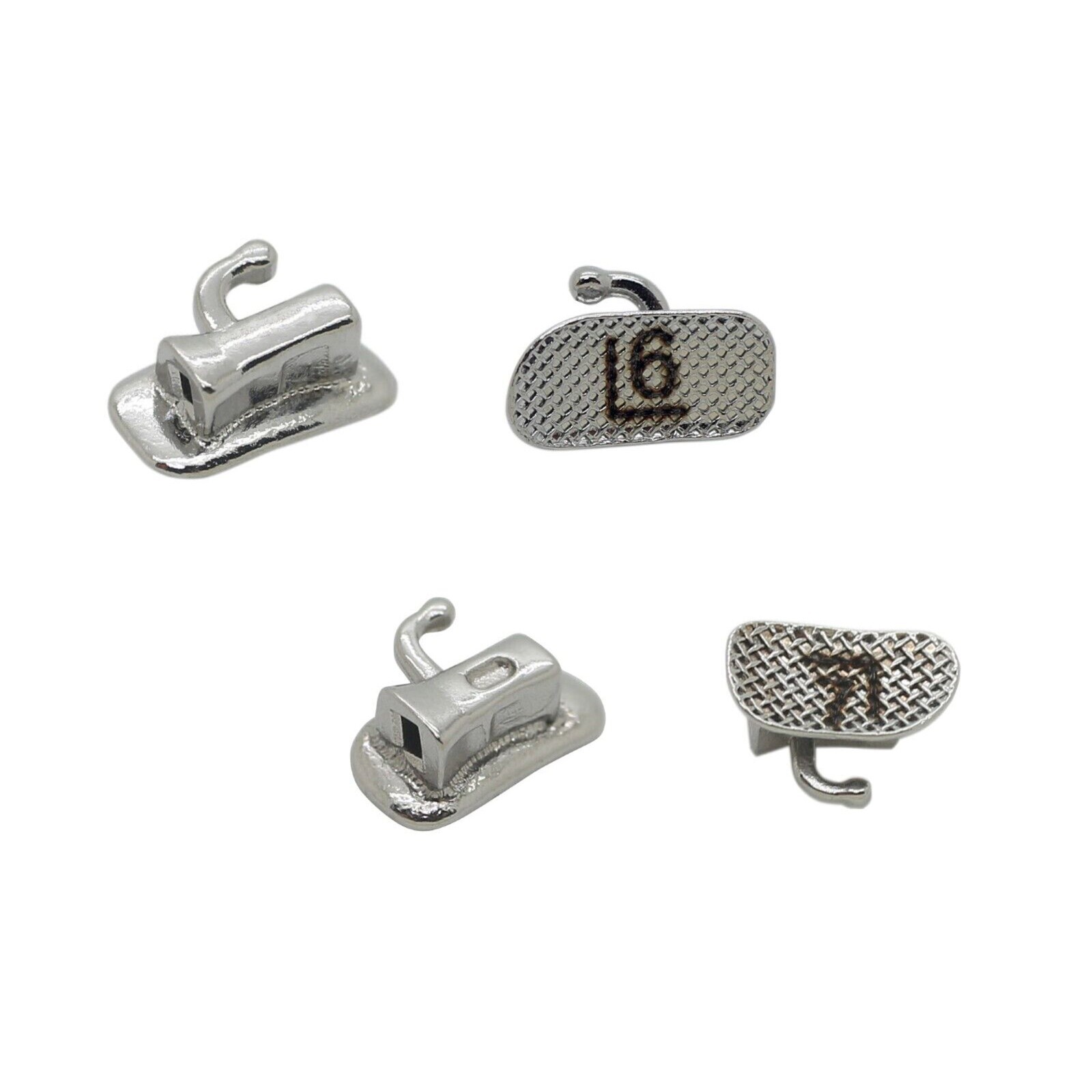 Creative Orthodontic Buccal Tubes Laser Marked tubos de ortodoncia Molar Bracket