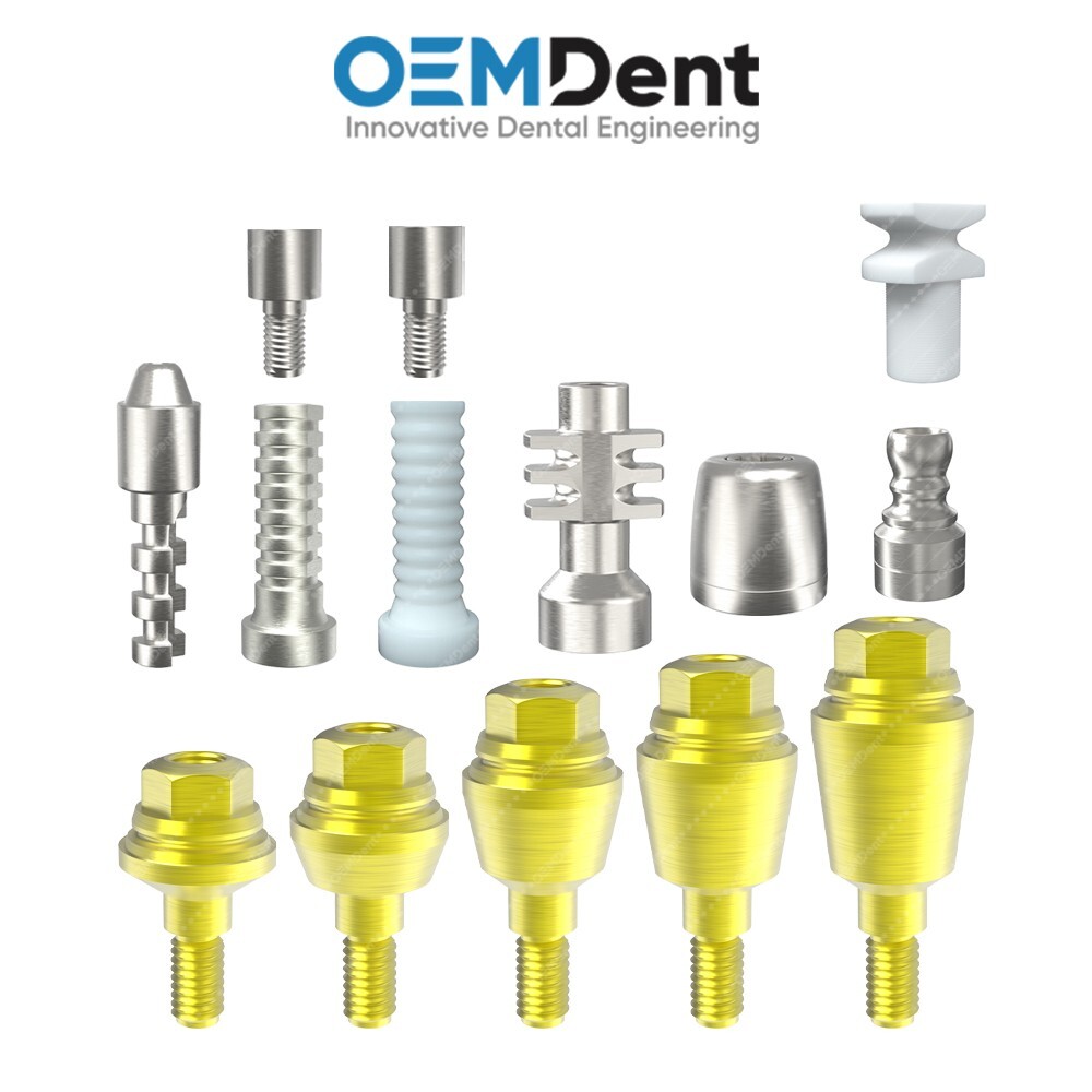 Dental Straight Multi Unit 1.4 Kit DSI® Compatible Int Hex Connection