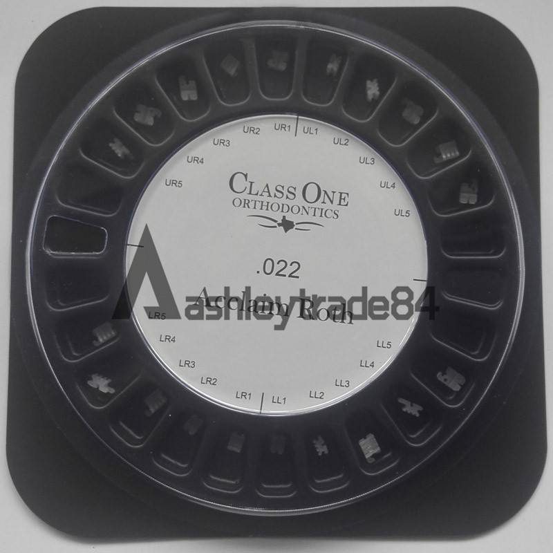 5 Packs Dental Orthodontic Bracket Ceramic MBT/ROTH 022 w/ 3-4-5 Hanger