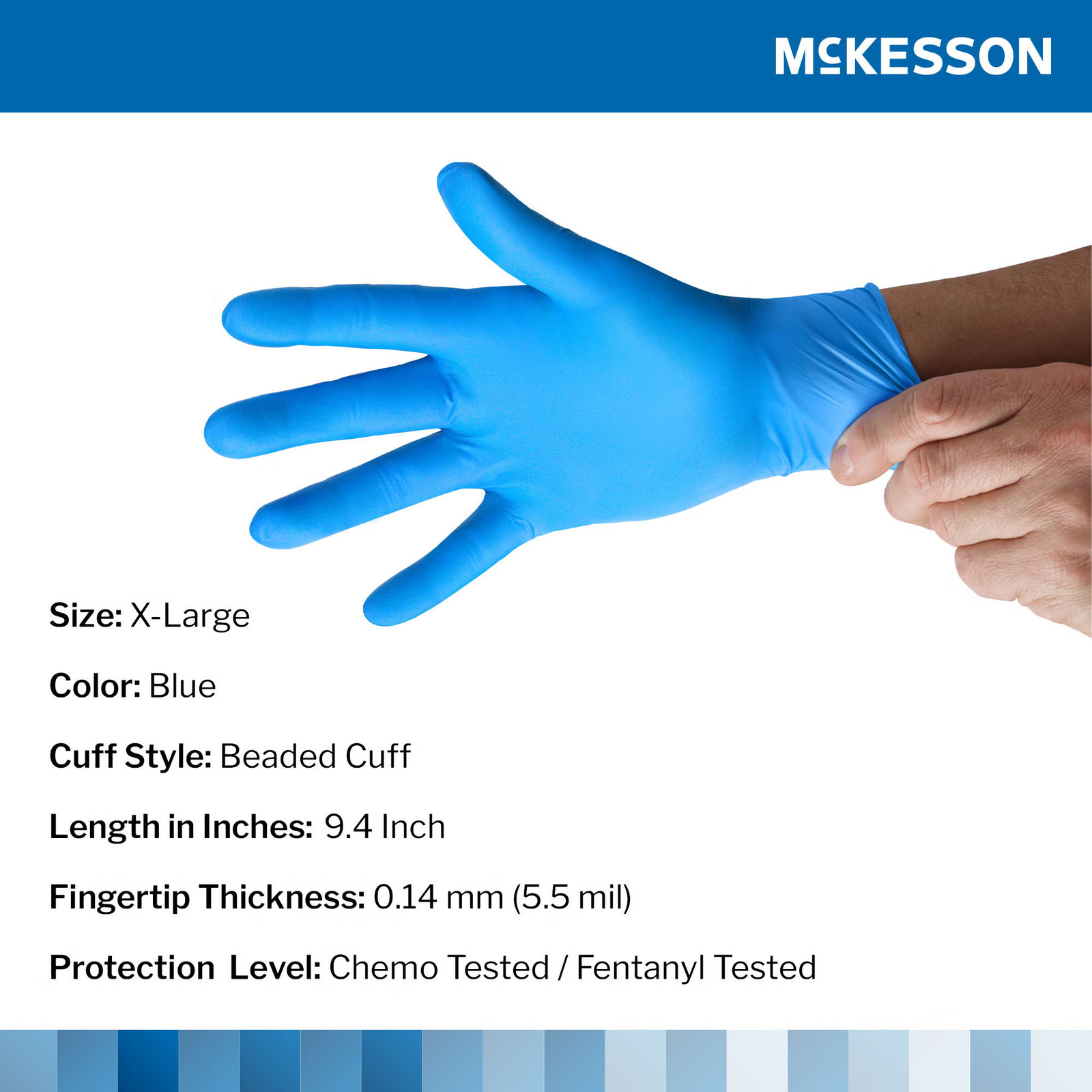 McKesson Nitrile Exam Glove – 100 per Box