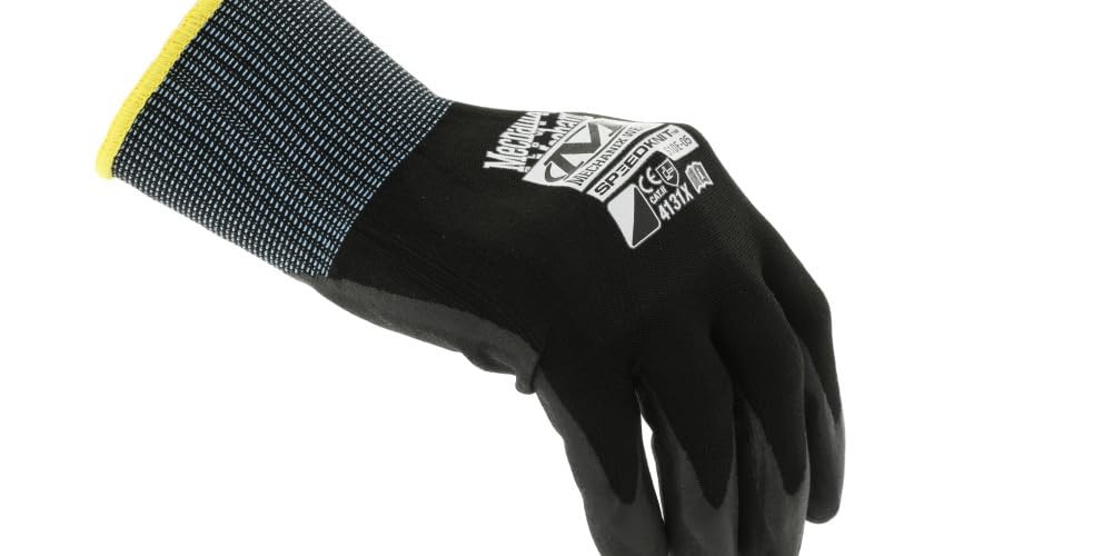 Mechanix Wear Speedknit Utility Work Gloves – Coated-Knit Work Gloves –