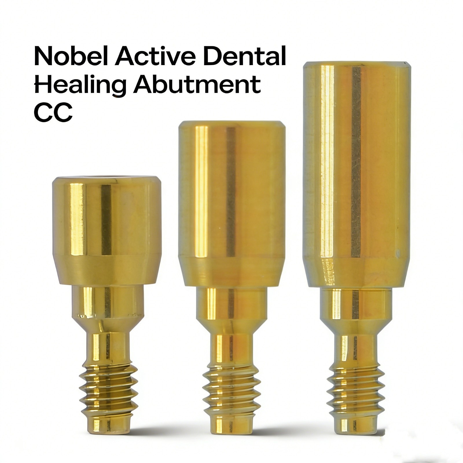 20Pcs Nobel Dental Healing Abutment Conical Connection fits Nobel Active NP/RP