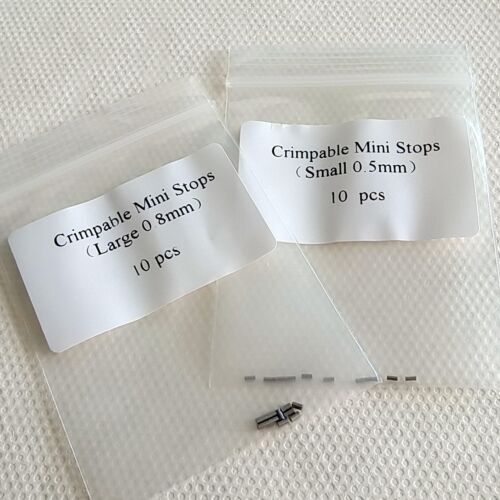 100pcs Dental Orthodontic Crimpable Hooks crimpable Mini Stops 0.5mm/0.8mm