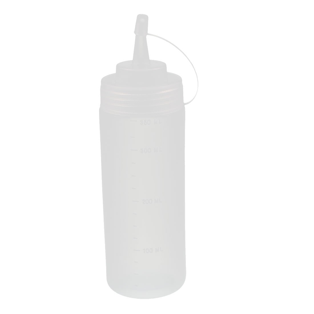360ml 12oz Clear Plastic Food Squeeze Bottles Condiment Ketchup Mustard Oil Salt