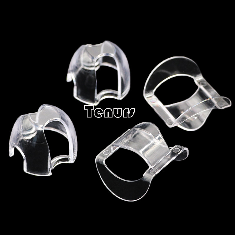100pcs Denta Autoclavable Lip Retractor Cheek Expander Mouth Opener clear/blue