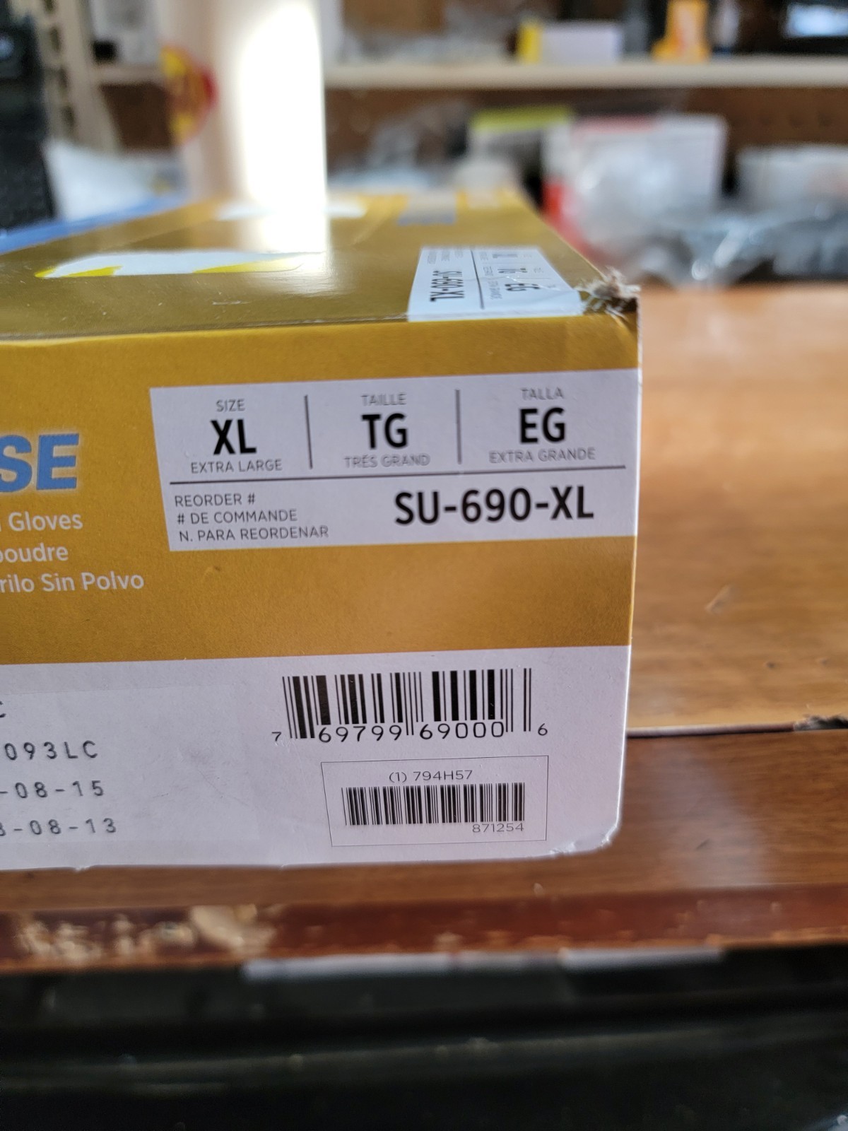 Micro Flex SU-690-XL Supreno Se Powder Free Nitrile Gloves – X Large (su690xl)