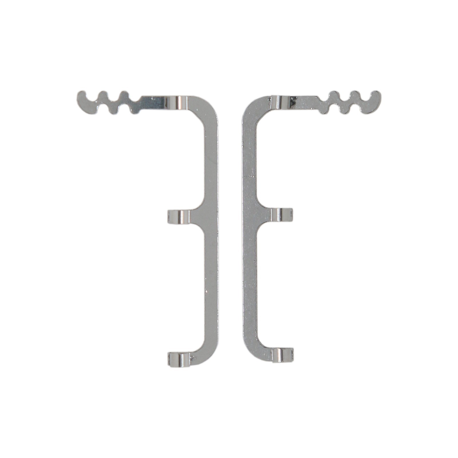2Pcs/Pack Dental Orthodontic Metal Molar Pusher 2G Left & Right For Braces Bands