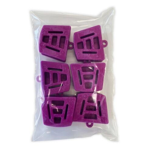 6 Large Adult Autoclave Silicone Mouth Props Bite Block Dental Autoclave