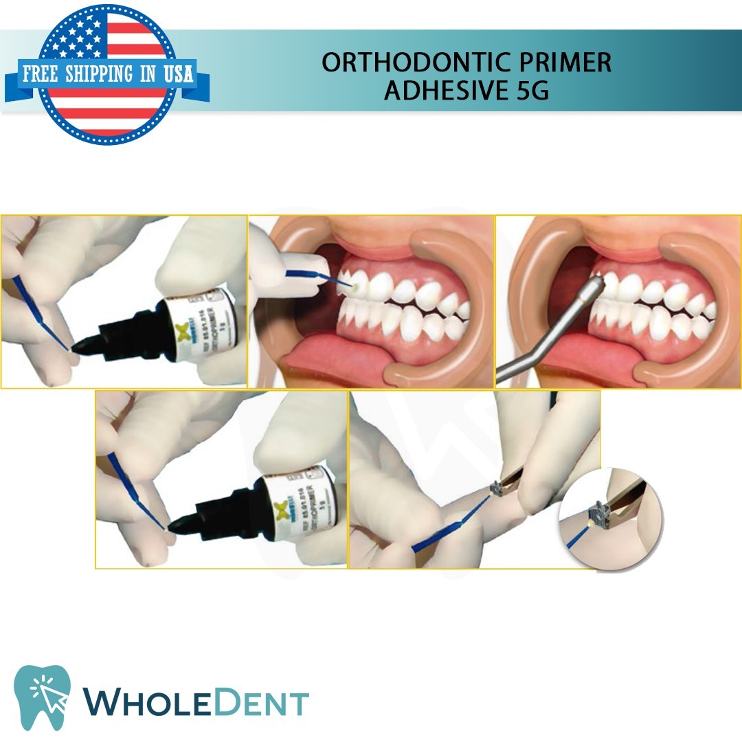 Dental Primer Adhesive Bonding Brackets Metal Ceramic Morelli 5g Lab