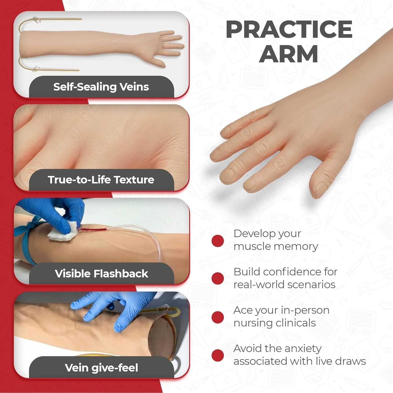 The Apprentice Doctor Phlebotomy Practice Kit – Complete Phlebotomy Training …