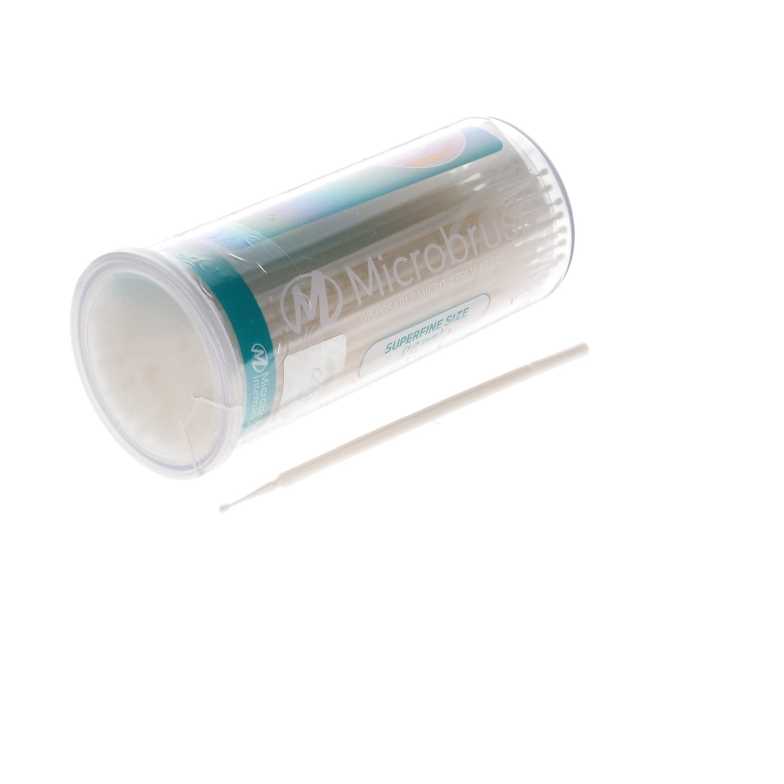 Microbrush MSF400 Tube Series Applicators Super Fine White 400/Pk
